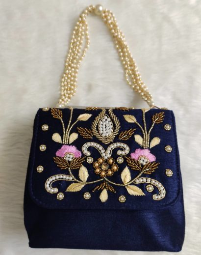 Blue Party Handbag